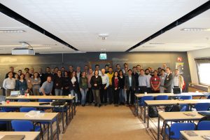All participants of the Lorentz workshop ‘Tomography of the quark-gluon plasma with heavy quarks’. 
