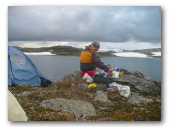 7 day backpacking trip in Norway