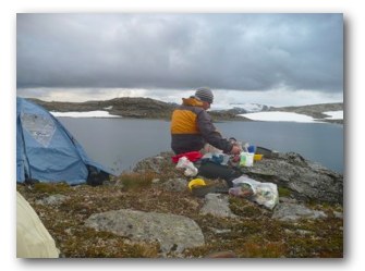 7 day backpacking trip in Norway