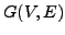 $G(V,E)$