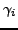 $\gamma_{i}$