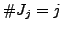 $\char93 J_j=j$