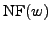 ${\rm NF}(w)$