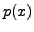 $p(x)$