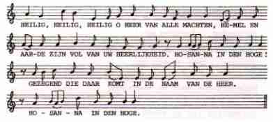 HOSANNA IN DEN HOGE