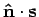 ${\bf\hat n} \cdot {\bf s}$