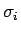 $\sigma_i$