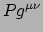 $ P g^{\mu \nu}$