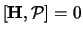 $[ {\bf H}, {\mathcal{P}} ] = 0$