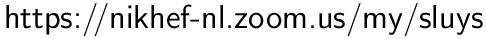 Zoom room